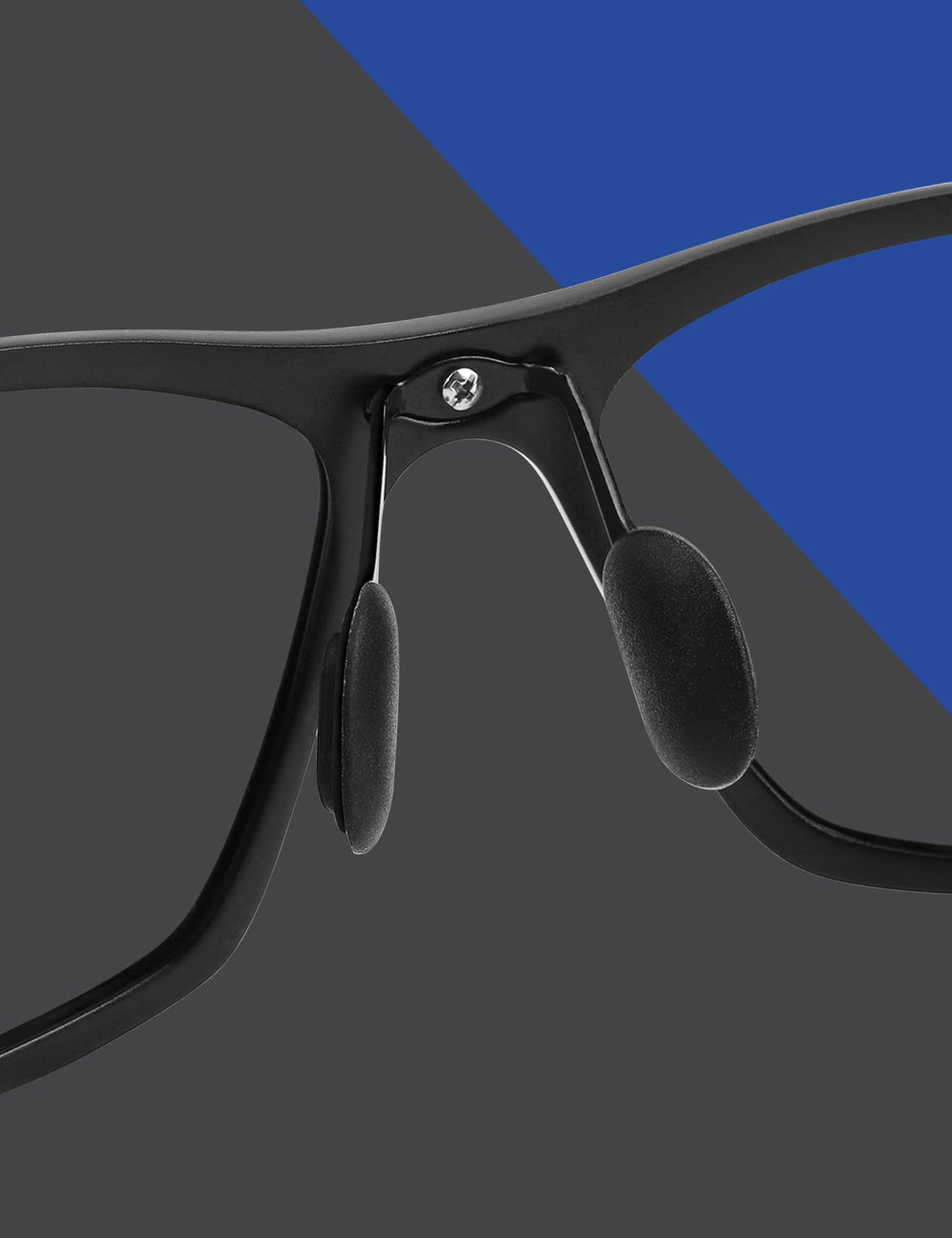 Anti-slip nose pads for eyeglasses and sunglasses 16x10mm