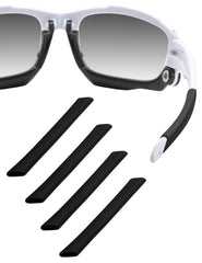 2 pairs of HILEEN silicone earsocks for Oakley Jawbone and Racing Jacket – black