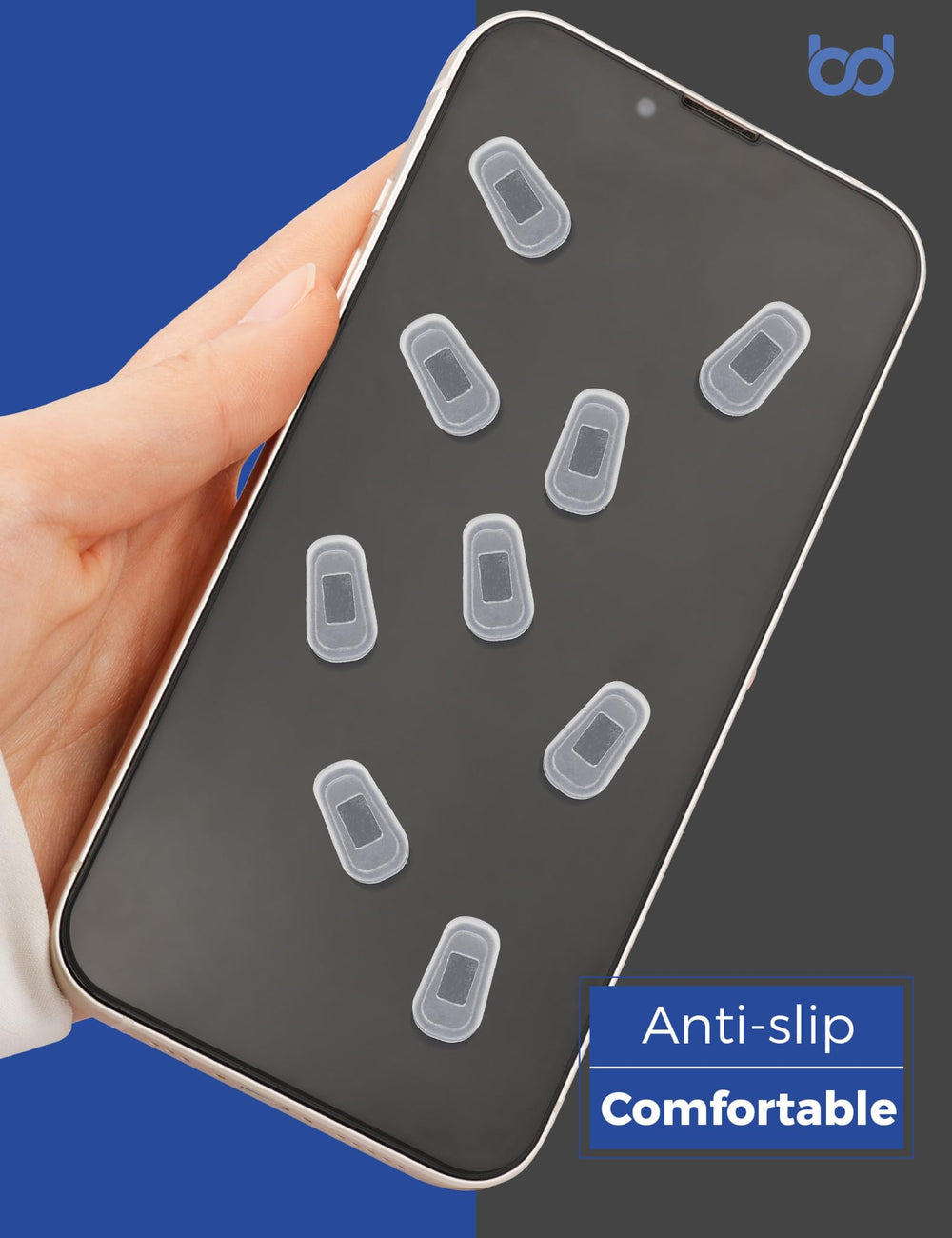 Replacement nose pads set - 6 pairs, easy installation