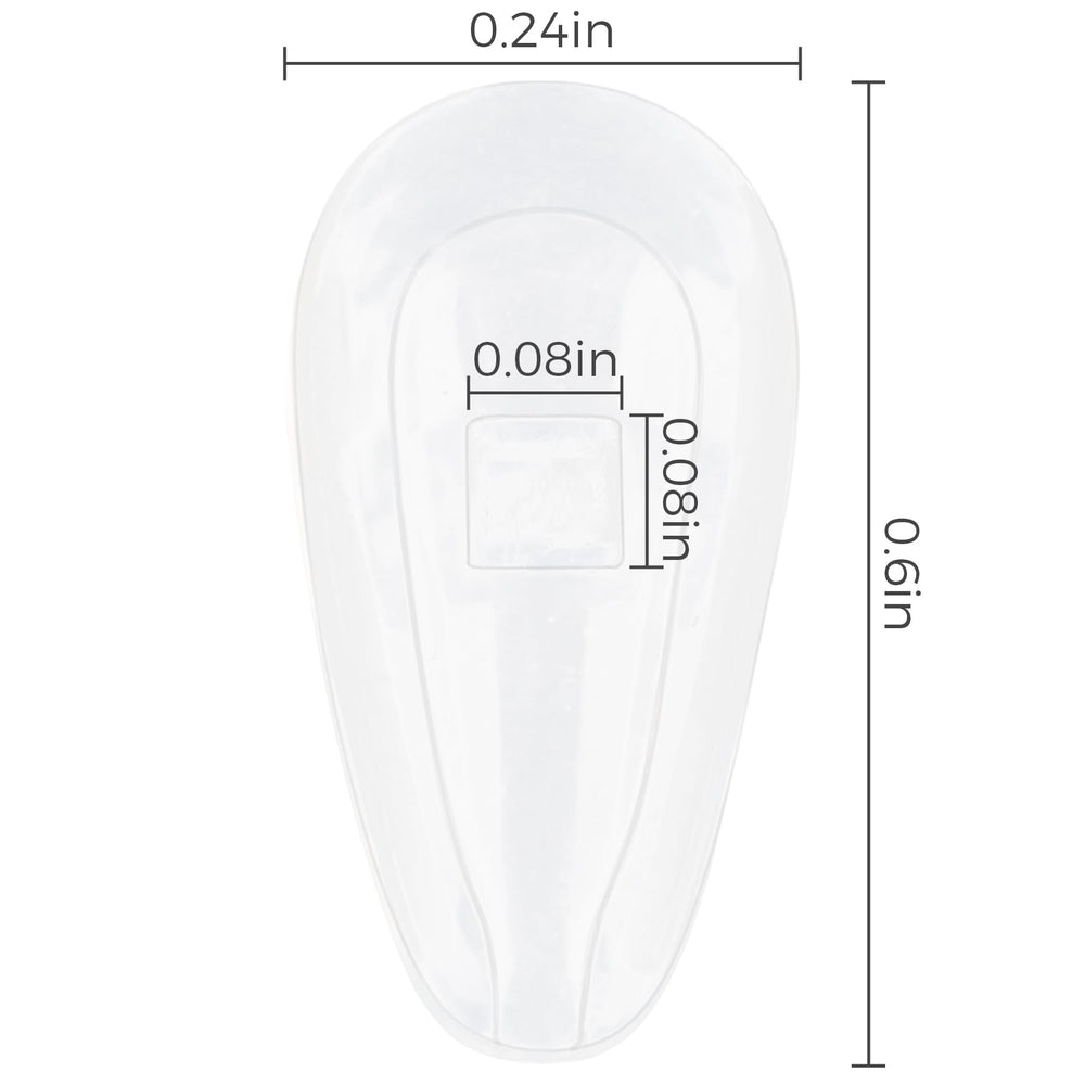 Easy screw-in installation for replacement nose pads