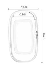 Replacement nose pads for Oakley Latch Key, Diecutter, Lugplate and related frames in clear