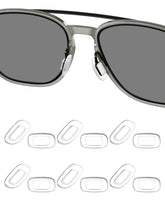 HILEEN 6-pack replacement nose pads for Costa South Point, Fernandina, Flagler, Shipmaster, Wader, Peli - White