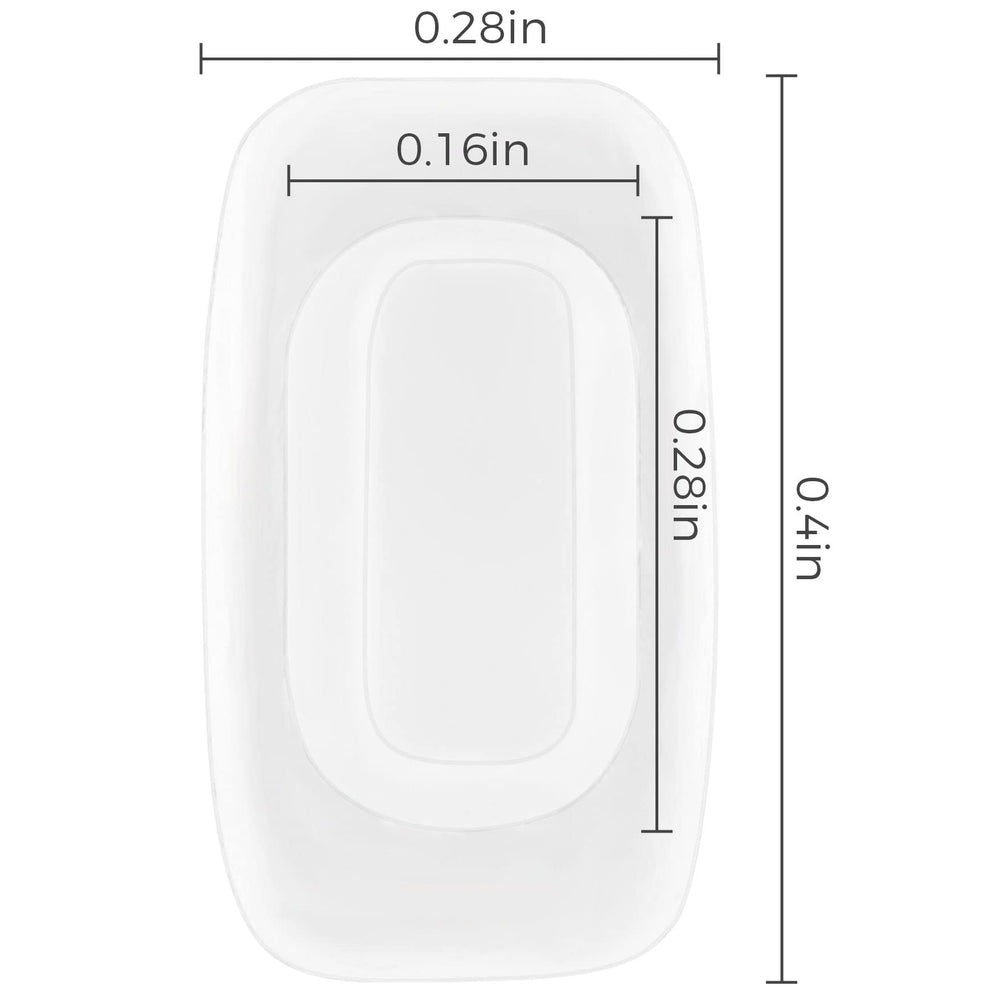 Replacement nose pads for Costa sunglasses including Wader and Peli - White