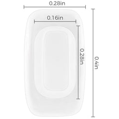 Replacement nose pads for Costa sunglasses including Wader and Peli - White