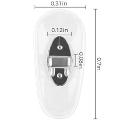 Replacement Ray-Ban nose pads 18x8mm, silicone