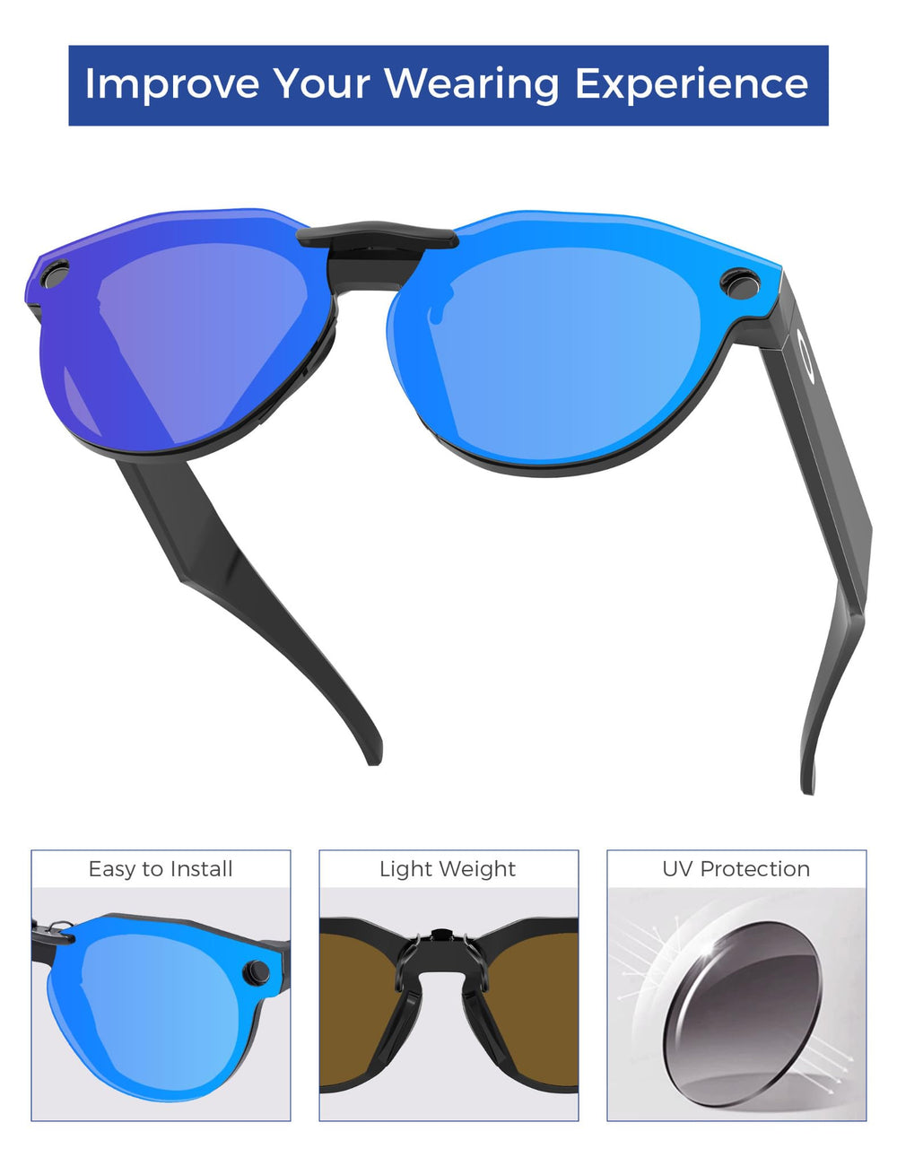 High-definition polarized lenses with UV protection