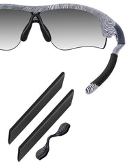 HILEEN replacement nose pads and earsocks for Oakley Radarlock Path sunglasses