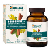 Himalaya Berberine with Ceylon Cinnamon bottle label