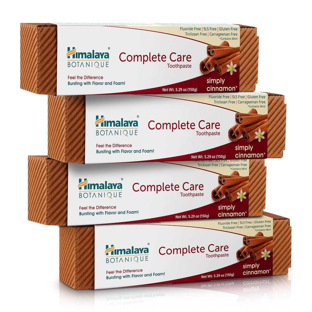 Hero image of Himalaya Botanique Complete Care Toothpaste Cinnamon 4-pack