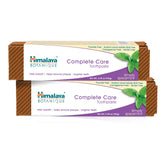 Front view of Himalaya Botanique Complete Care Toothpaste Simply Spearmint 2-pack