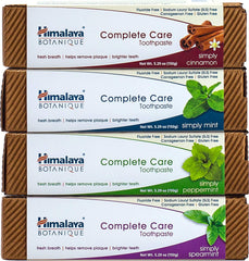 Himalaya Botanique Complete Care Toothpaste Herbal Variety Pack packaging