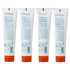 Neem and Pomegranate herbal toothpaste ingredients artwork