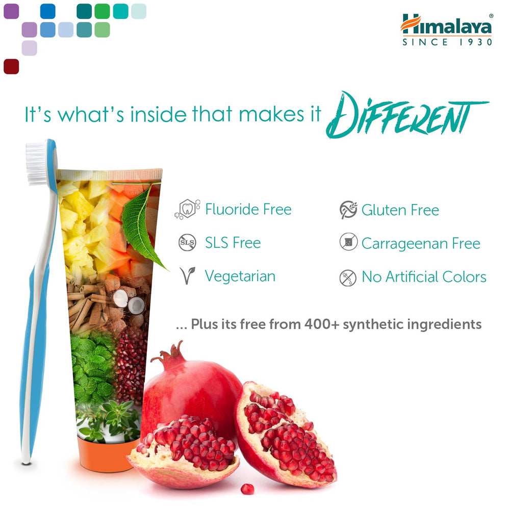 Cinnamon flavor Himalaya Botanique toothpaste tube