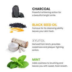 Cruelty-free symbol on toothpaste packaging