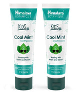 Himalaya Botanique Kids Toothpaste front view with Cool Mint packaging