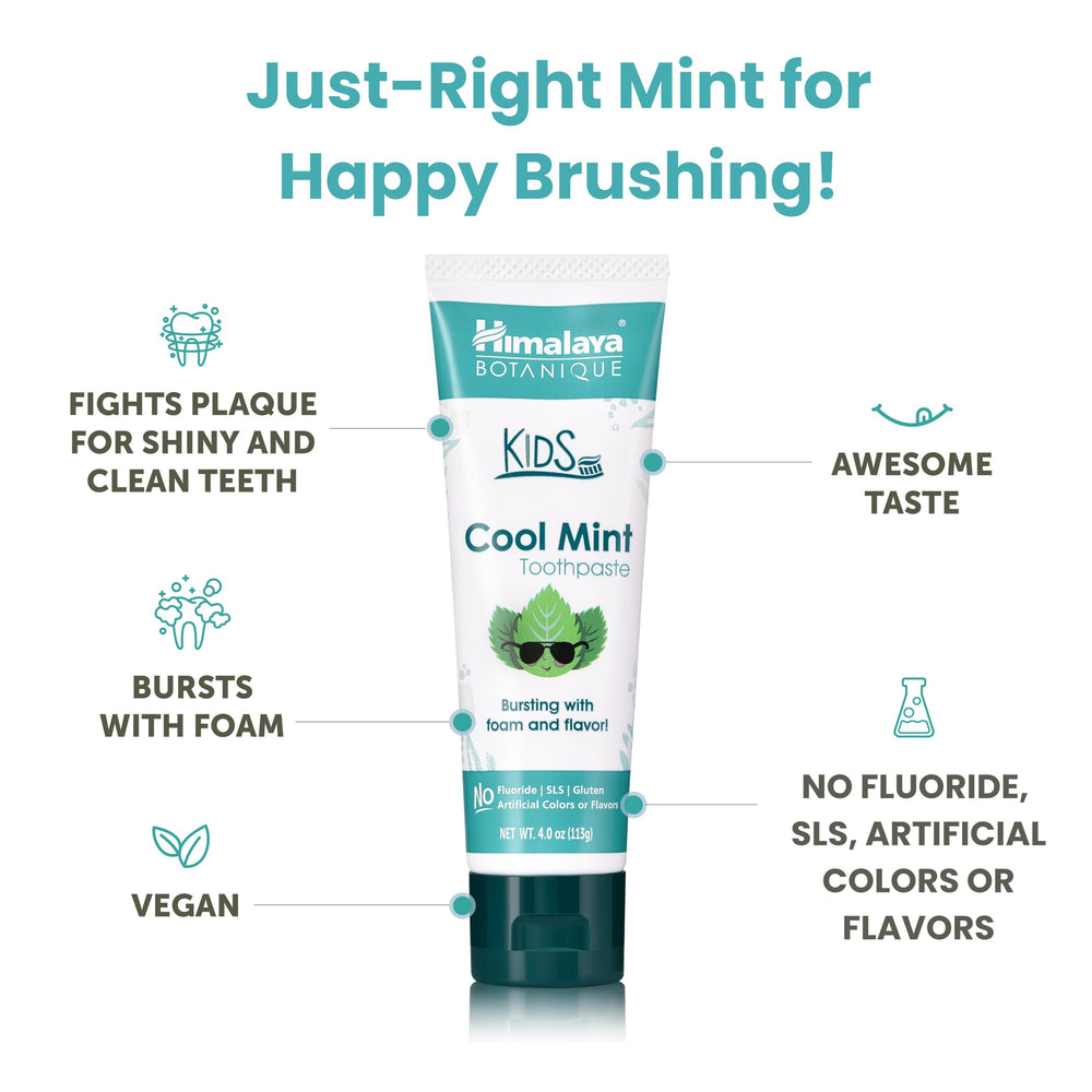 Coconut Oil and Stevia elements highlighted in the toothpaste blend