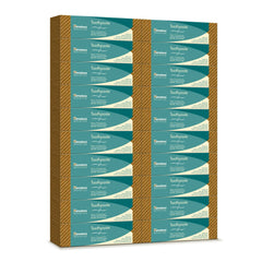 Himalaya Botanique Neem & Pomegranate travel toothpaste tube on white background