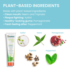 5.29 oz toothpaste tube with peppermint flavor label