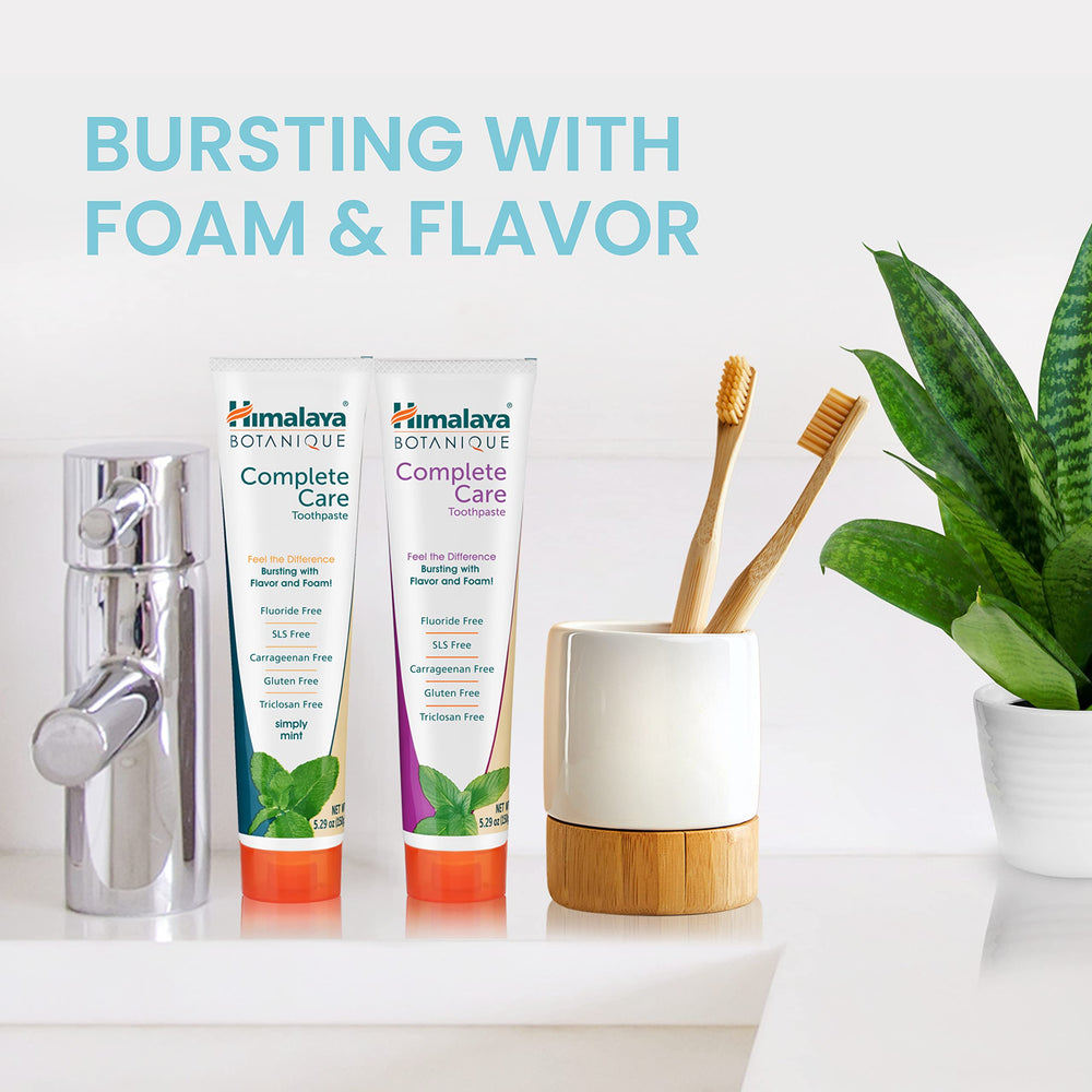 Fluoride-free and SLS-free icon for Himalaya Botanique toothpaste