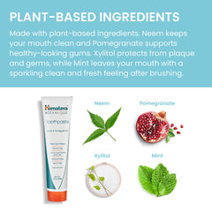 Foaming mint toothpaste texture