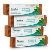 Front view of Himalaya Botanique Whitening Complete Care Toothpaste 4-pack