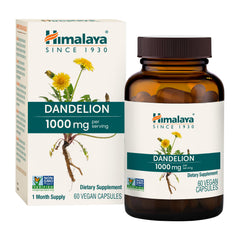 Himalaya Dandelion Root supplement bottle front label