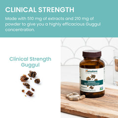 Vegan, non-GMO, gluten-free Himalaya Guggul label