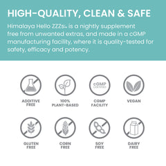 Vegan, non-GMO, and gluten-free certification icons