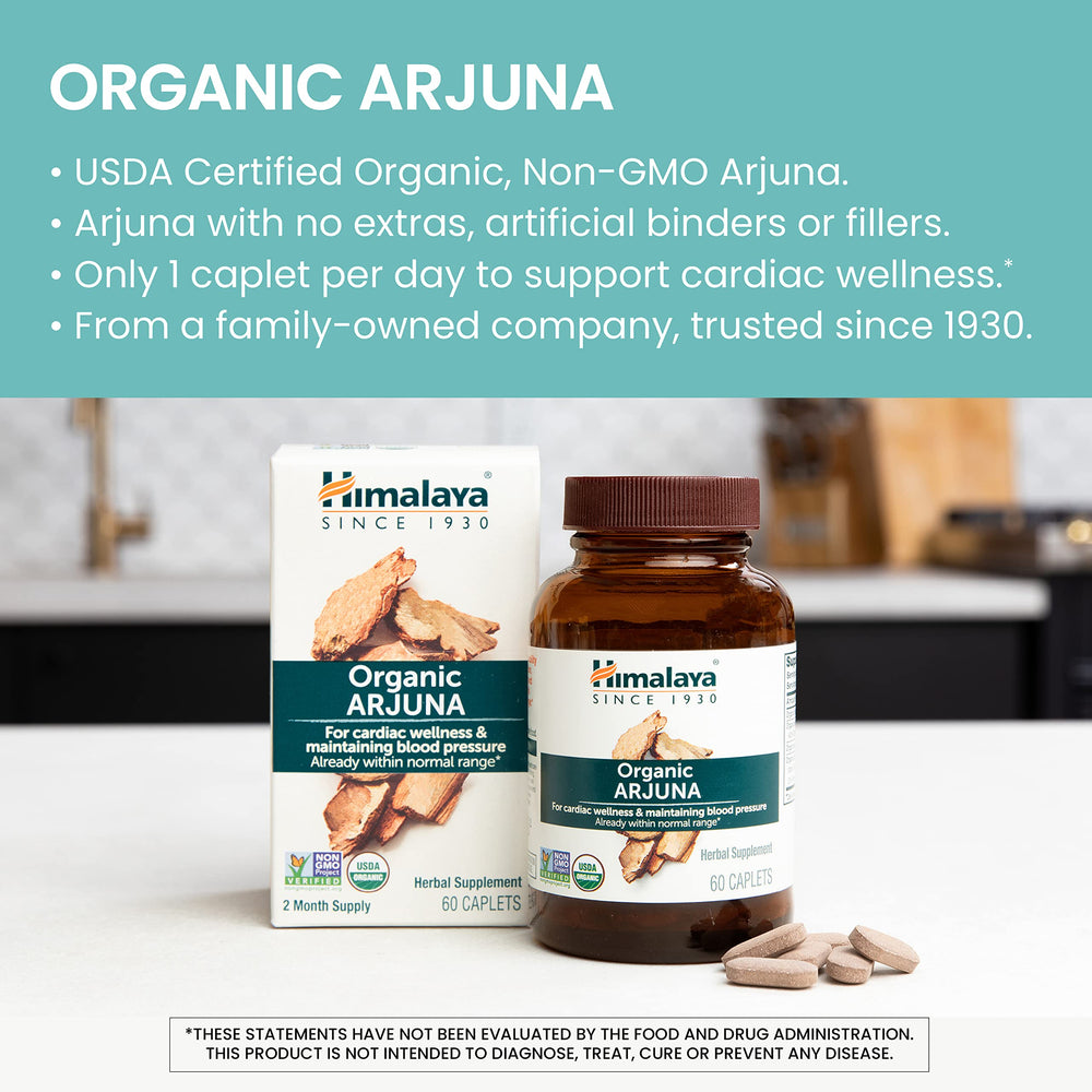 Arjuna capsules inside the bottle