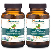 Himalaya Organic Ashwagandha hero image showing 120 day supply