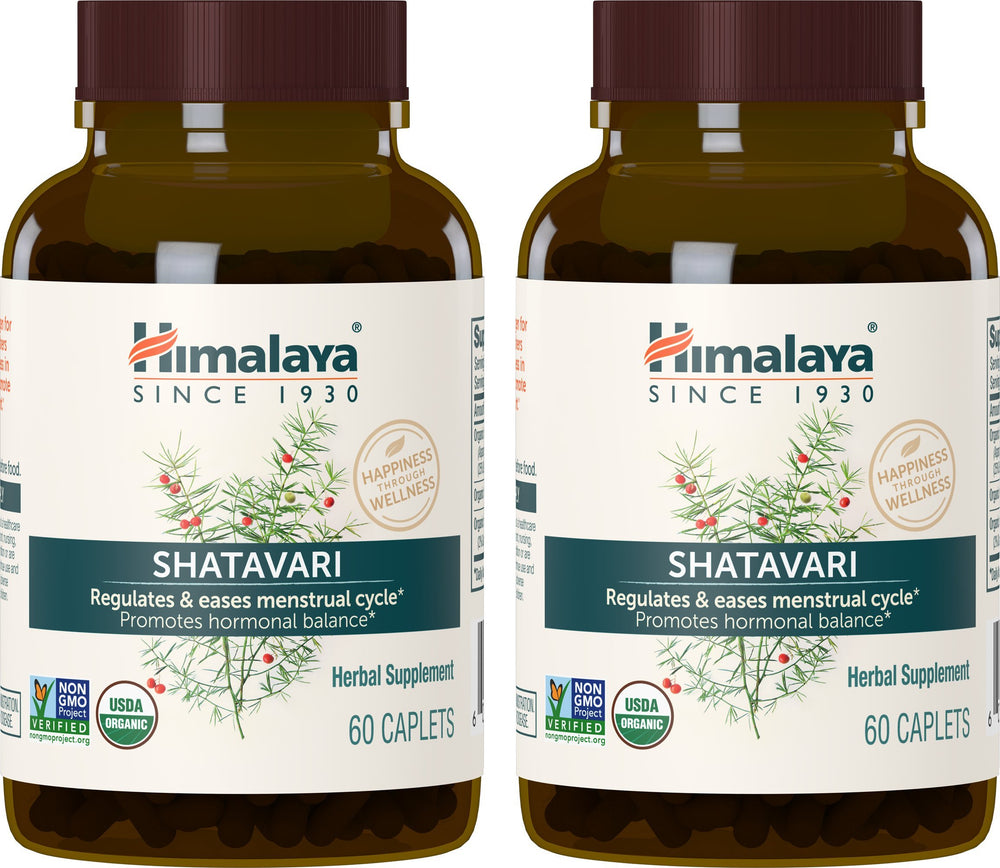 Hero image of Himalaya Organic Shatavari 1,300 mg 2-pack with 60 caplets