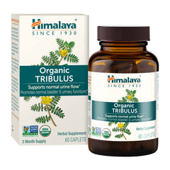 Bottle of Himalaya Organic Tribulus Terrestris with label