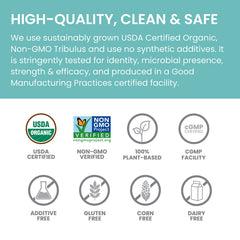 Active man taking Himalaya Tribulus supplement