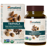 Himalaya Organic Triphala bottle with label