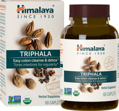 Product image: Himalaya Organic Triphala bottle with 60 caplets
