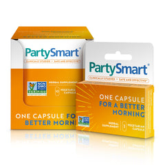 Himalaya PartySmart 10-capsule label