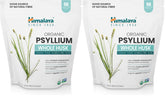 Front view of Himalaya Organic Psyllium Whole Husk product packaging (pack of 2)