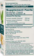 Himalaya Turmeric 95 capsules close-up