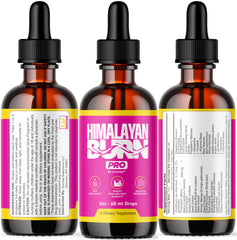 30-day supply packaging for Himalayan Burn Pro Drops