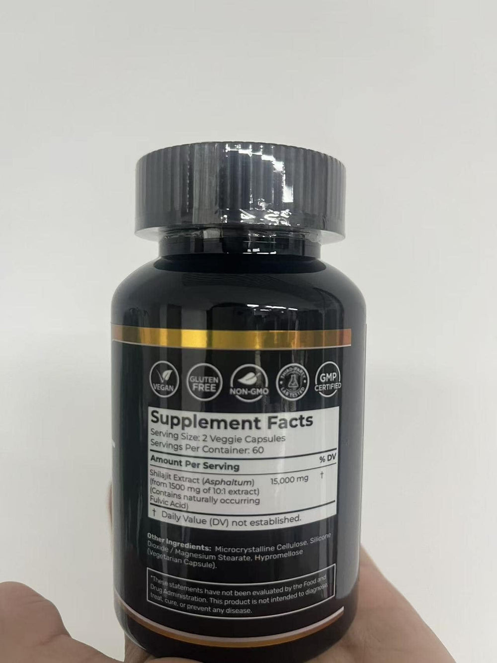 Shilajit energy boost and vitality