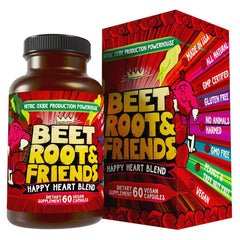 Hippie Farms Beet Root Capsules bottle close-up