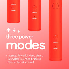HISMILE toothbrush with timer and 30-second interval reminders