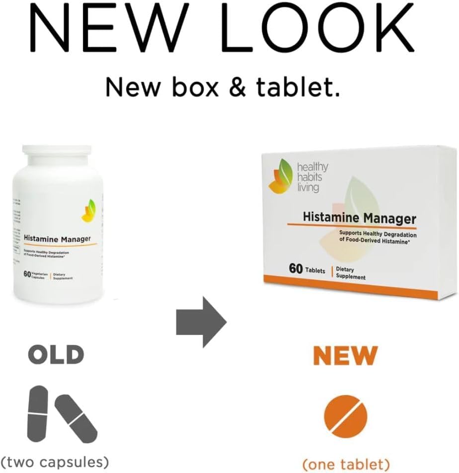Graphic illustrating Diamine Oxidase breaking down histamine in the gut
