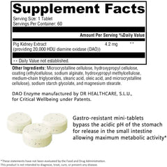 Red wine with Histamine Manager to illustrate histamine-containing foods