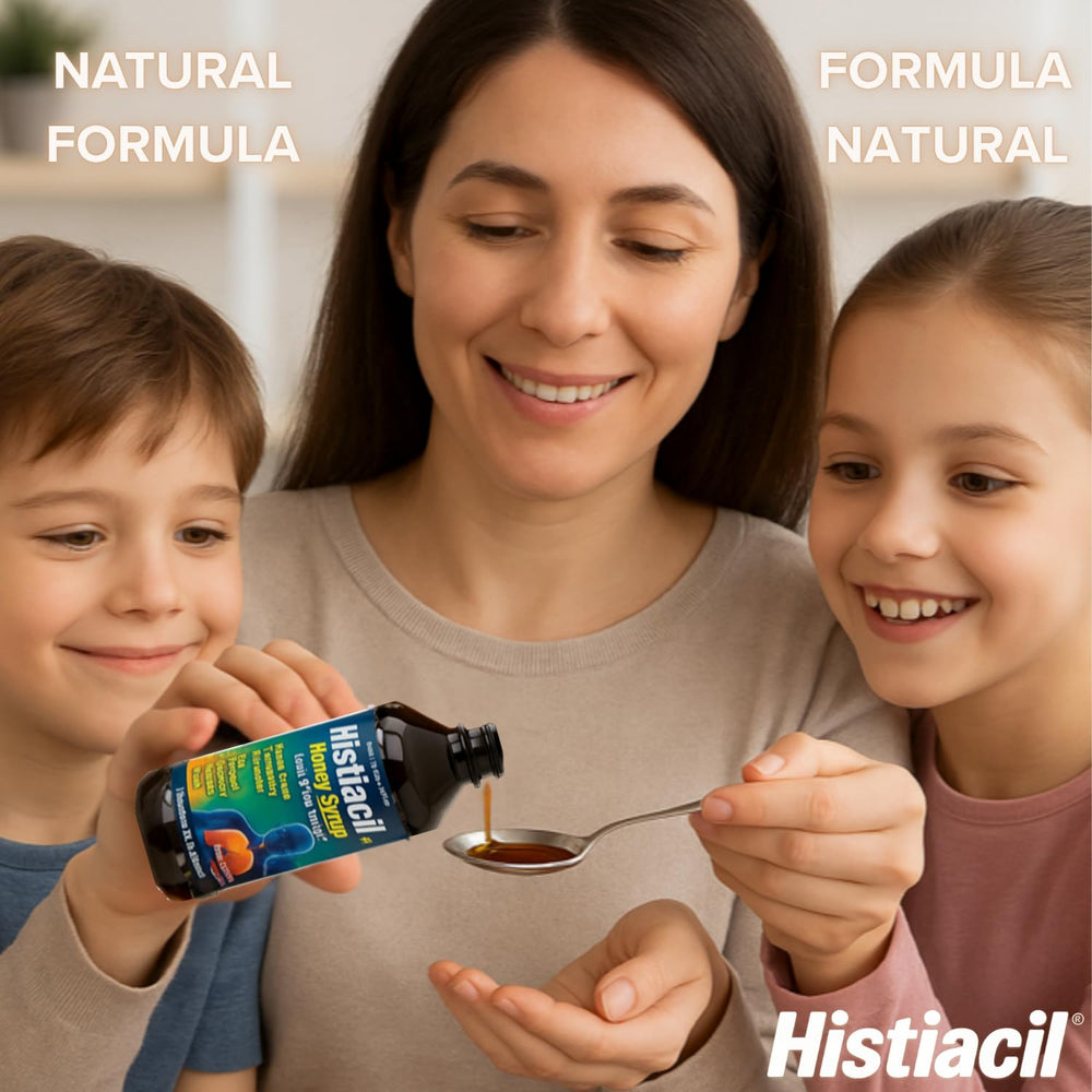 Spoon serving of honey syrup