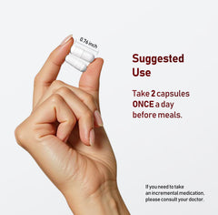 Capsules arranged with berberine, cinnamon and other ingredients