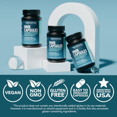 Active fitness person preparing for training with HMB supplement