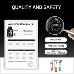 Product shot of HMB with D3 calcium supplement 360 capsules