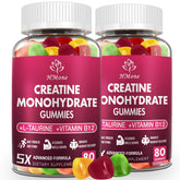 Front view of HMone Creatine Monohydrate Gummies bottle