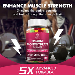 HMone Creatine Monohydrate Gummies ingredients list